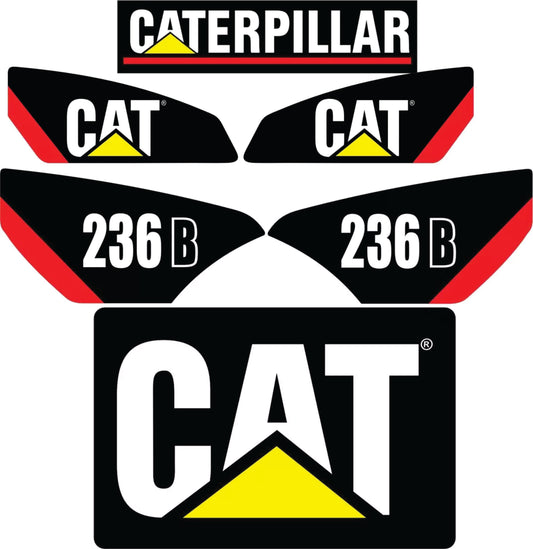 Calcomanias  Caterpillar  Minicargador 236B