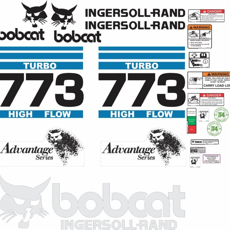Minicargador BobCat 773 Ingersollrand